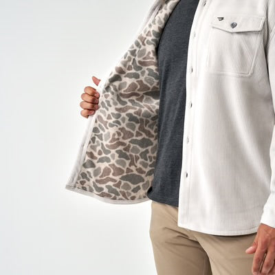 Kings Jacket-Light Grey-Classic Deer Camo Lining