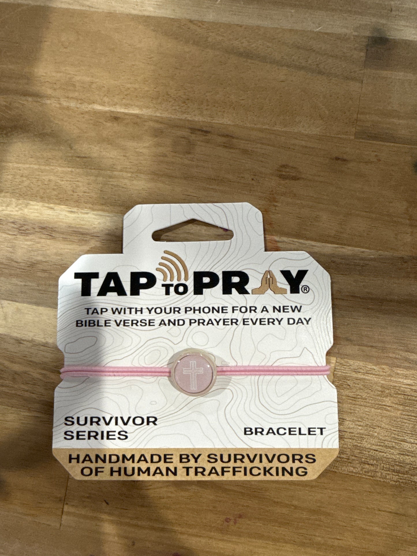 Tap to Pray Bungee Bracelet