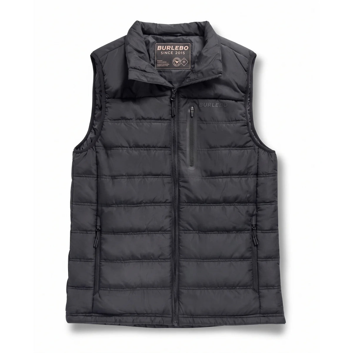 Puffer Vest — Black