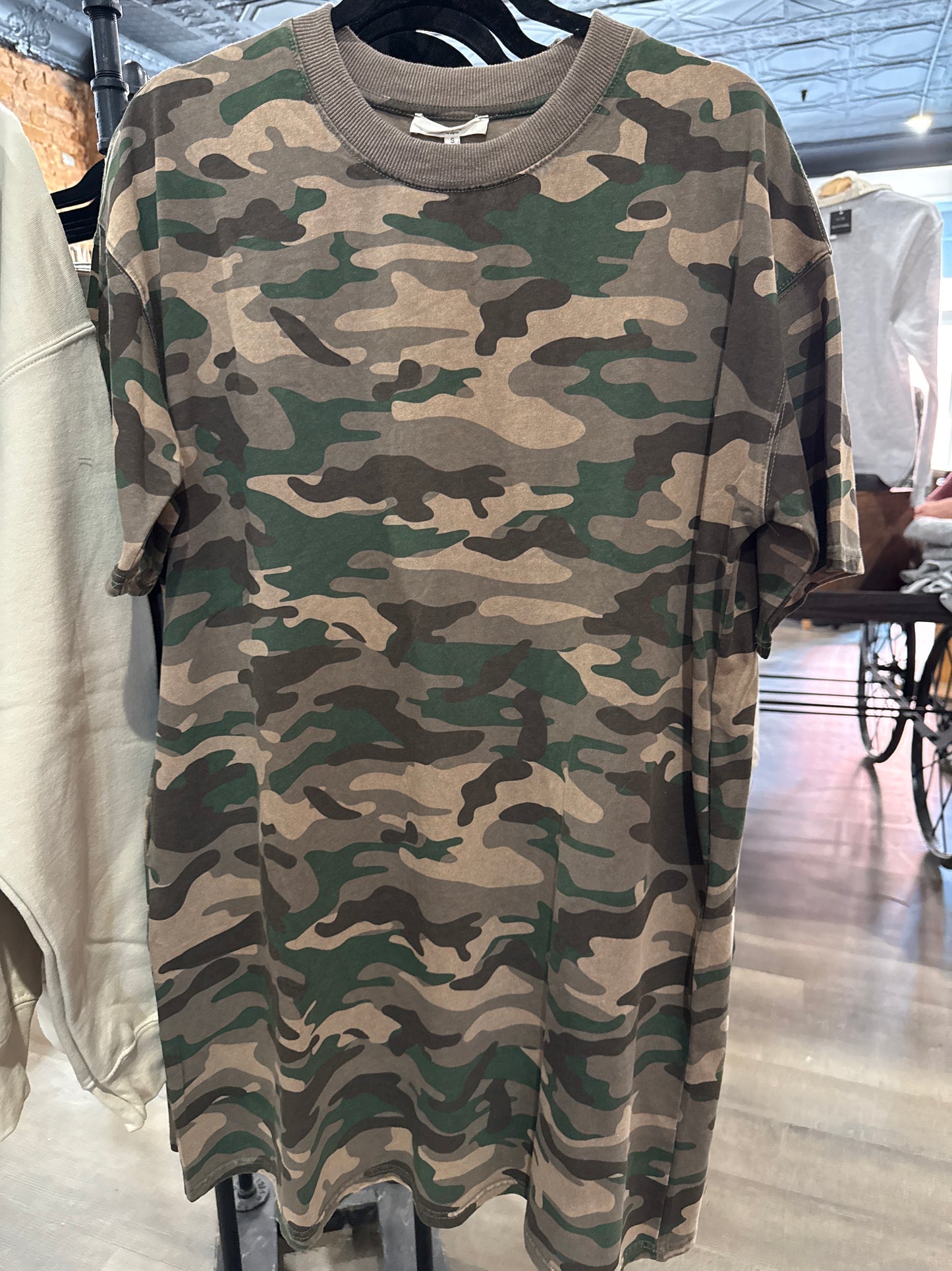 Camo Dress w/ Pockets