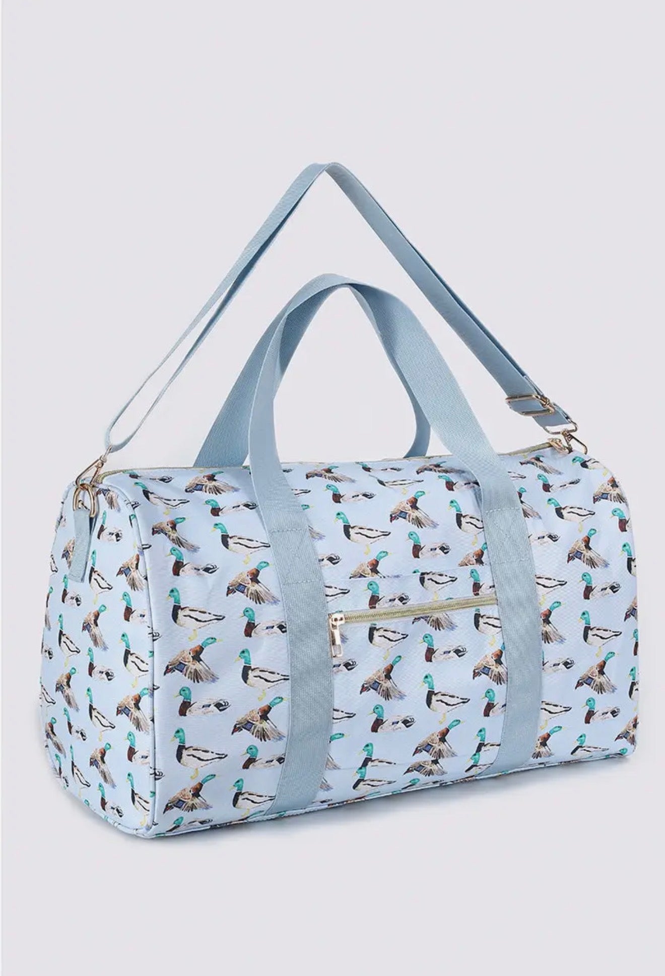 Duck Print Duffle Bag