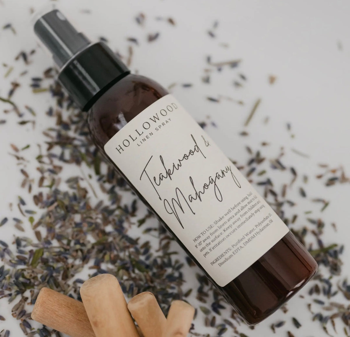 Teakwood & Mahogany Linen Spray