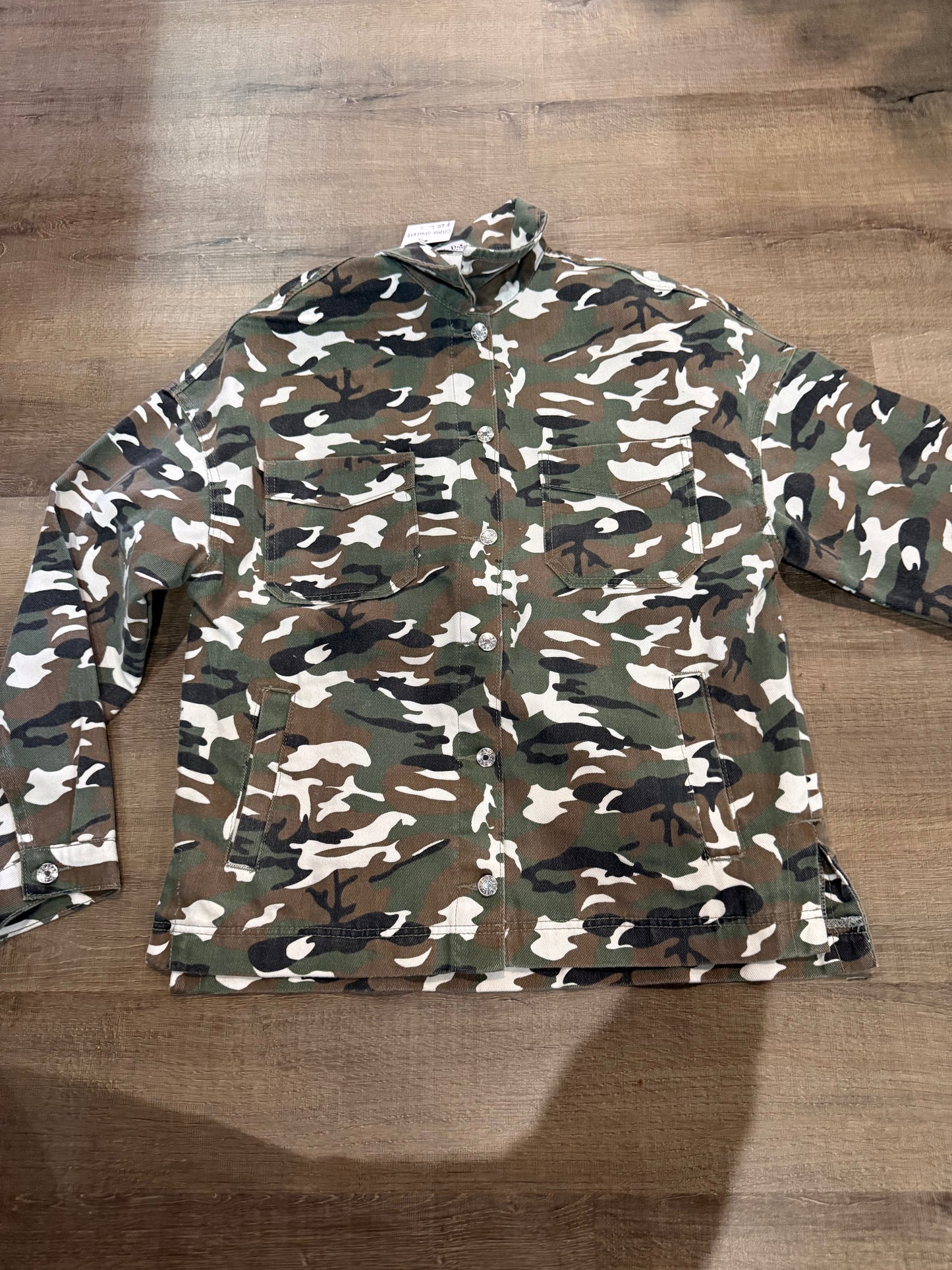 Camo Shacket