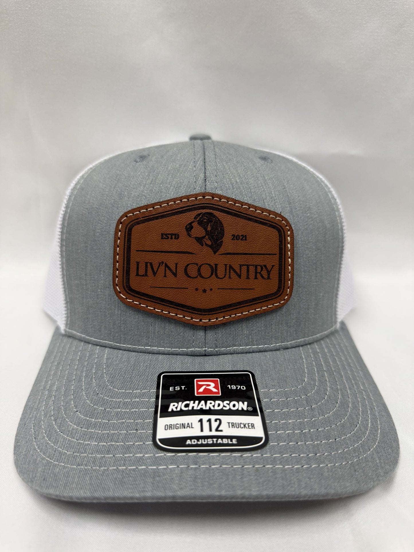 Gray Patch Hat