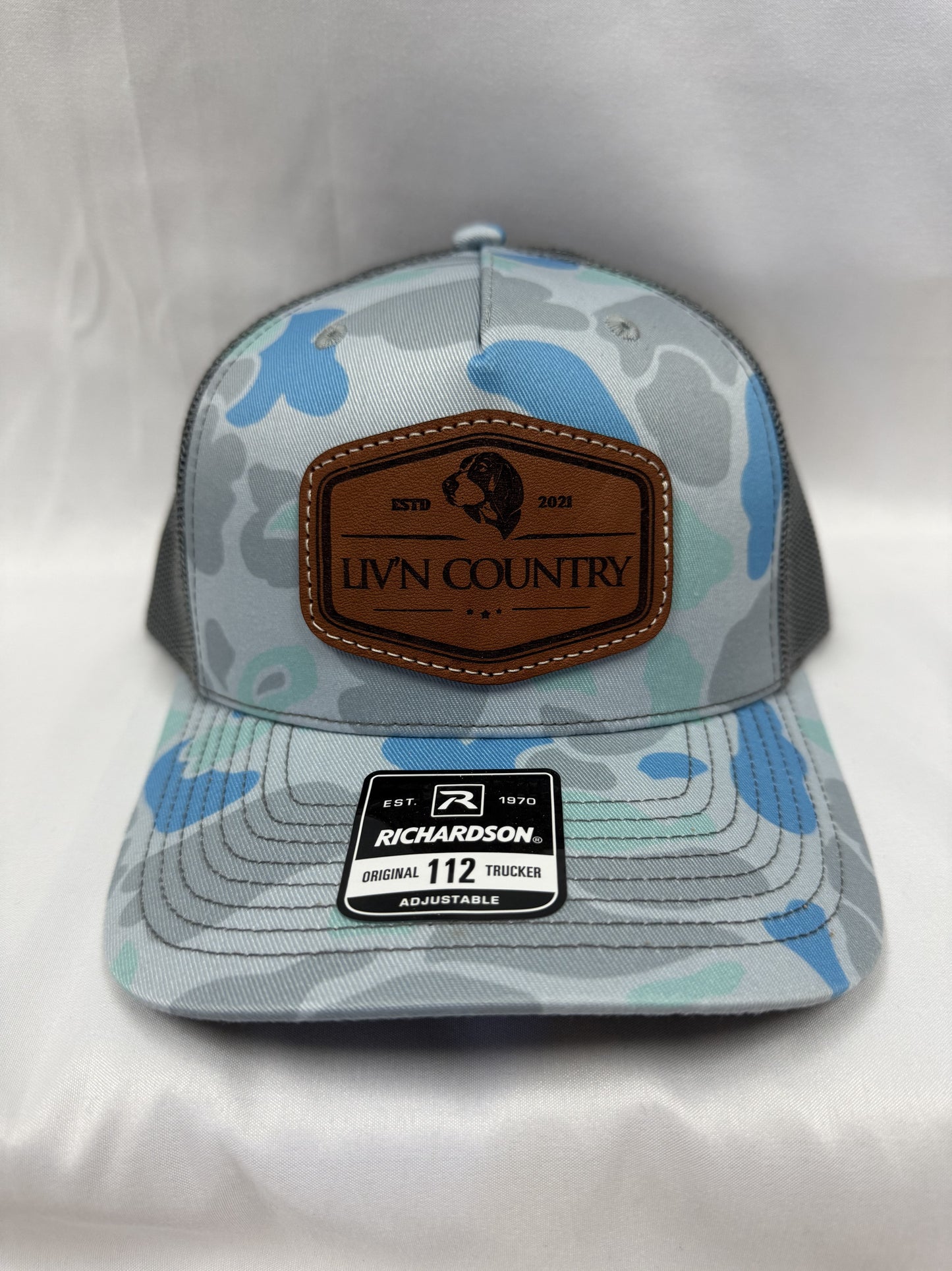 Blue Camo Hat