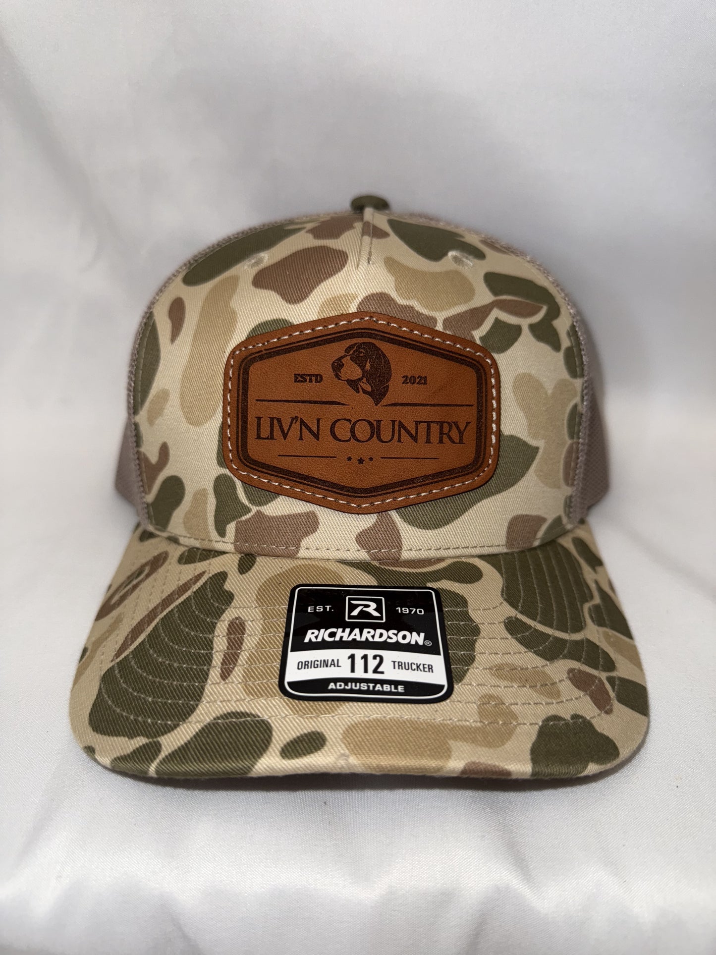 Field Tan Camo Patch Hat
