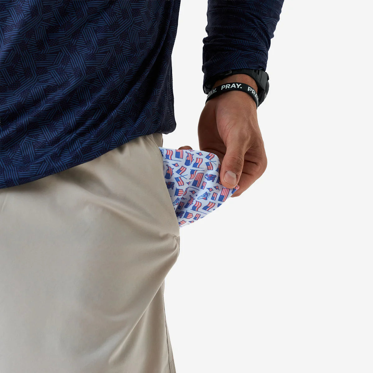 Everyday Short — Old Glory pocket