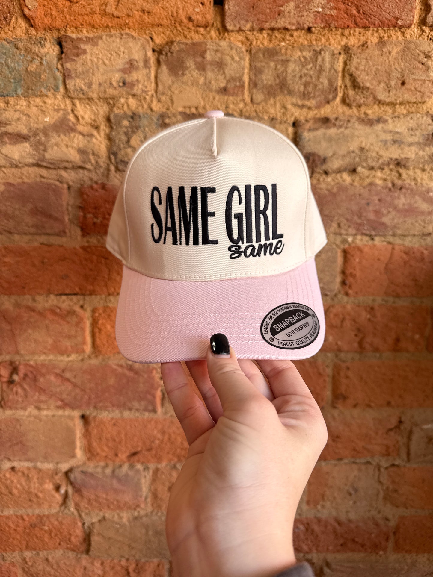 Same Girl Pink Hat