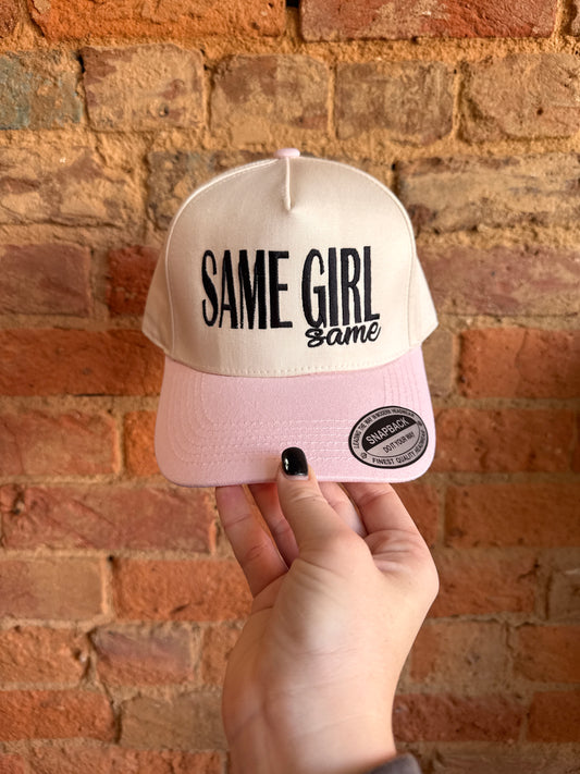 Same Girl Pink Hat