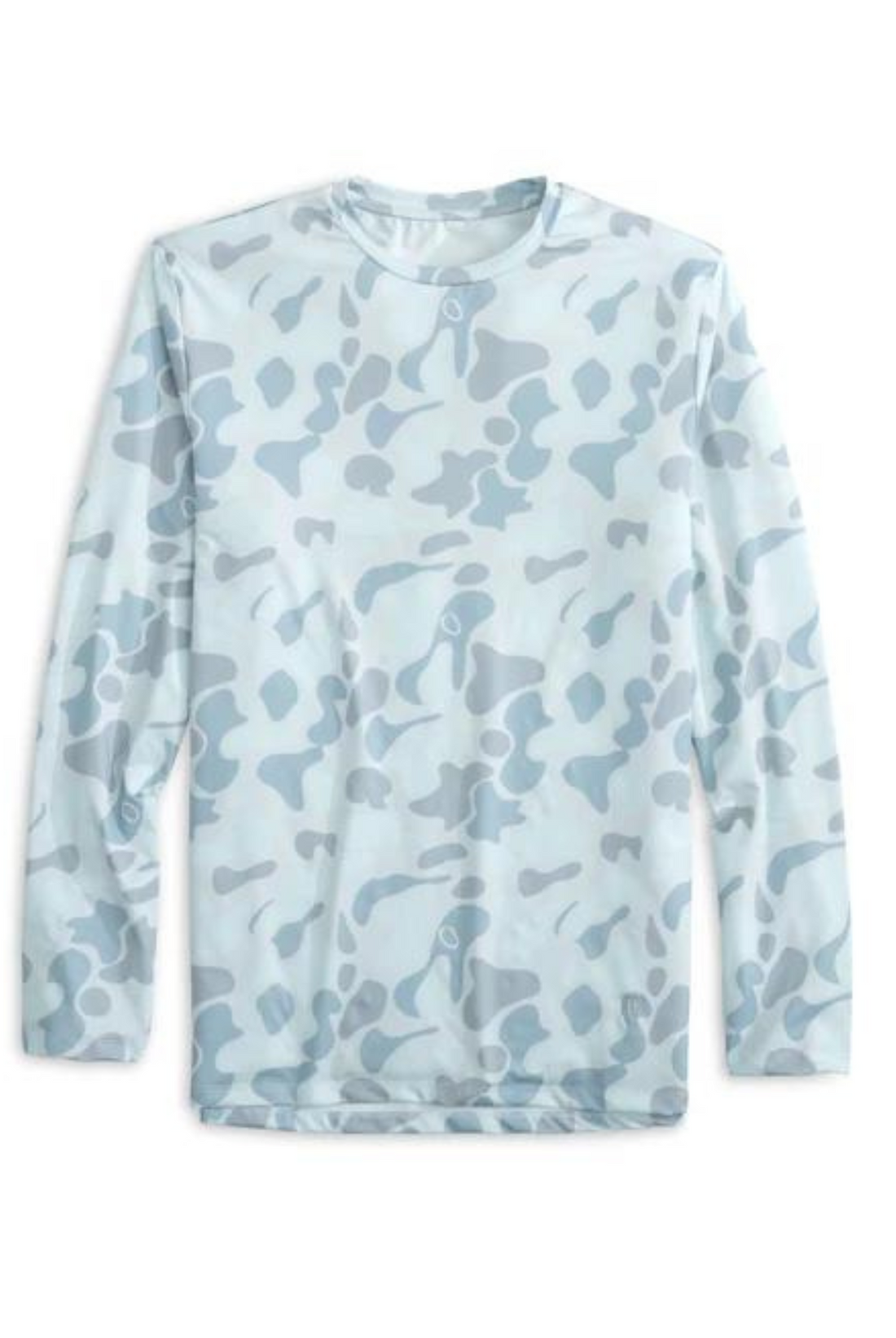 Oceanside Blue Traditions Camo Crewneck Shirt
