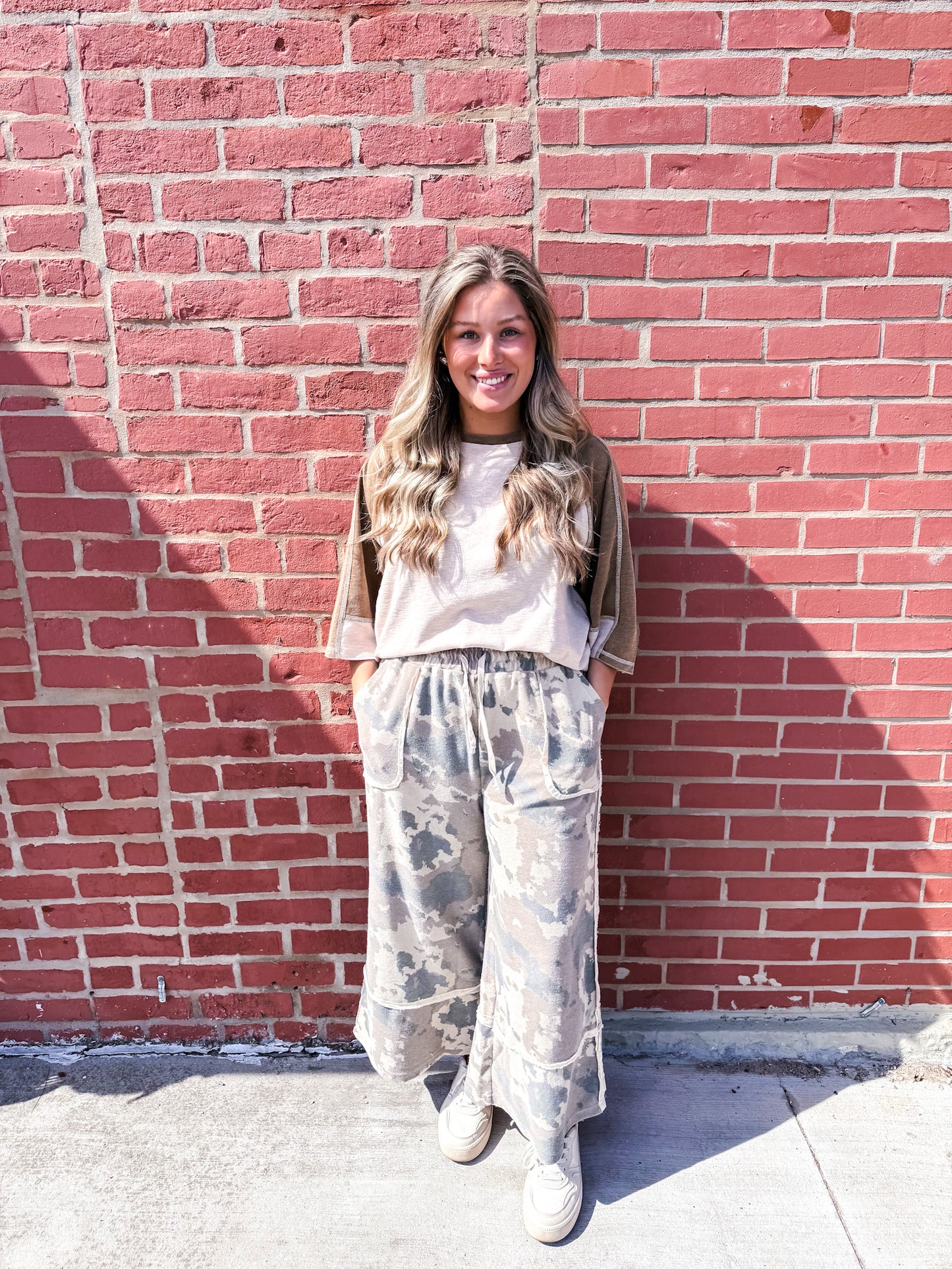 Khaki Mocha Top