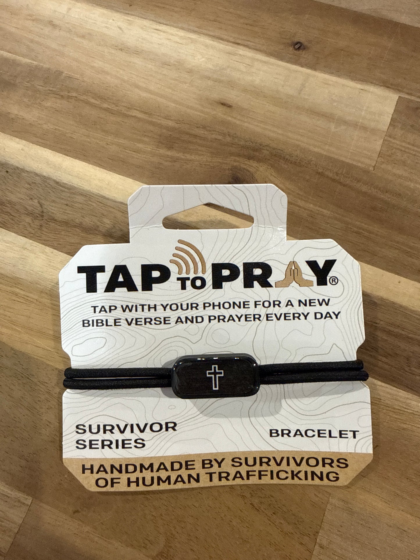 Tap to Pray Bungee Bracelet