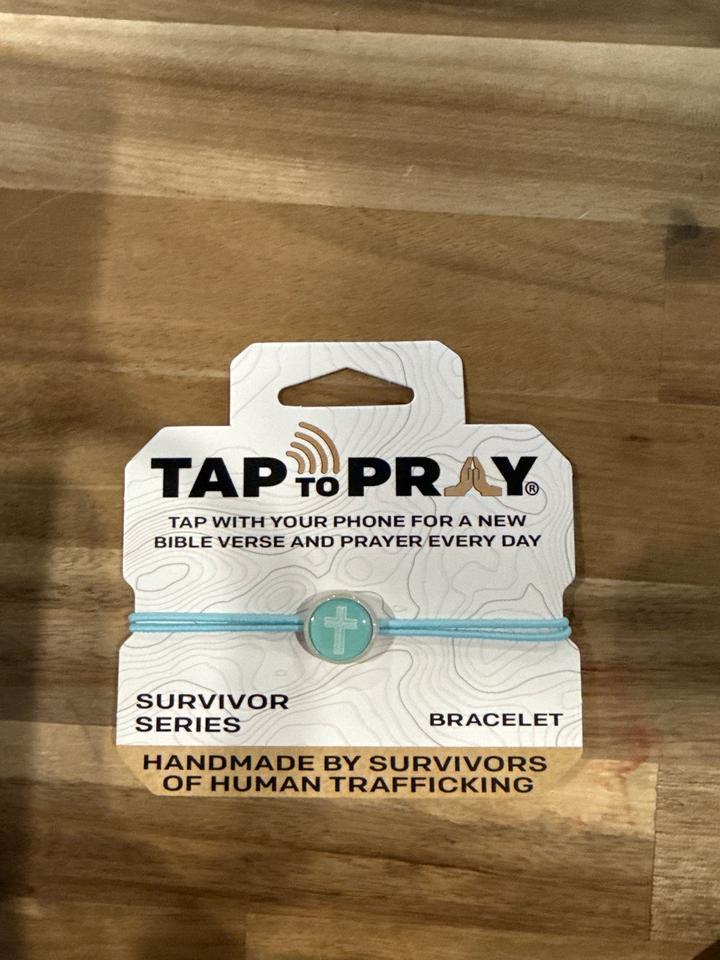 Tap to Pray Bungee Bracelet