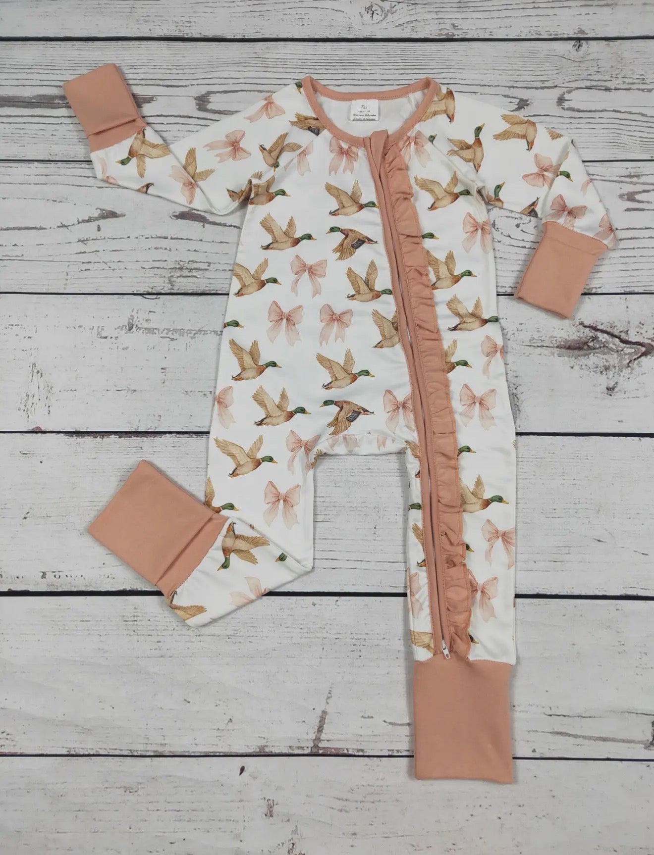Girls Duck Zippy