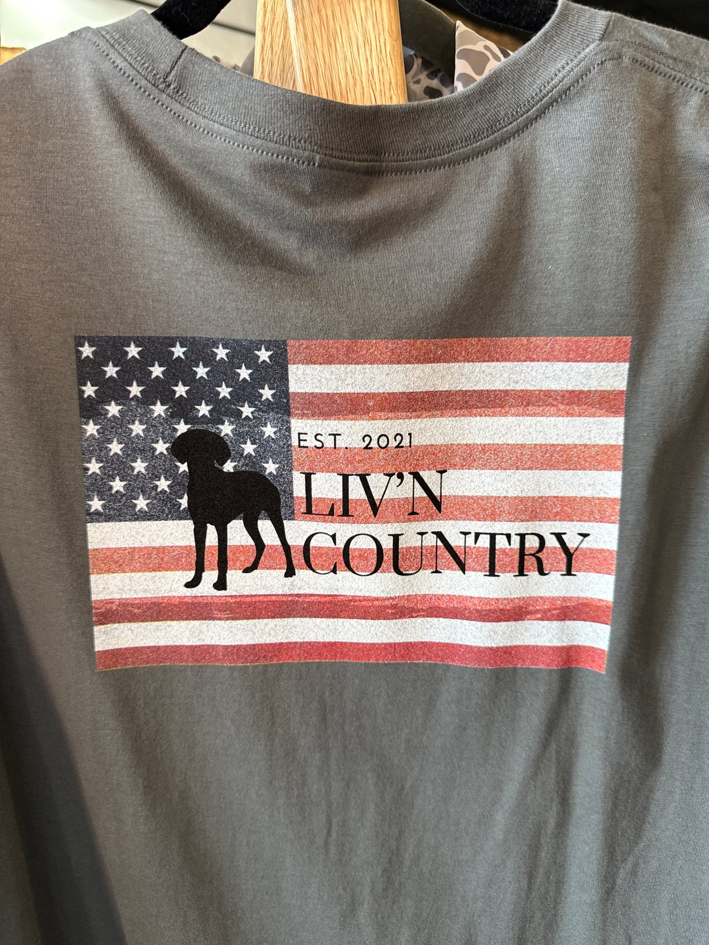 LC flag shirt adult