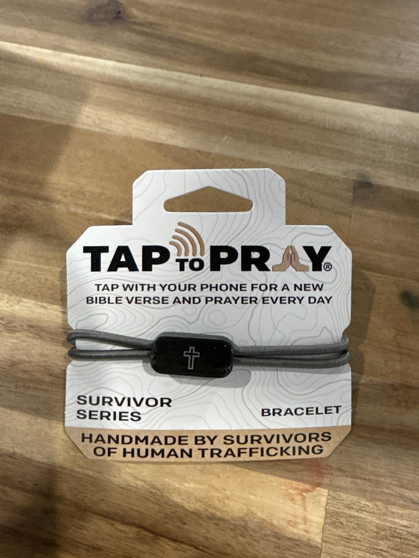 Tap to Pray Bungee Bracelet