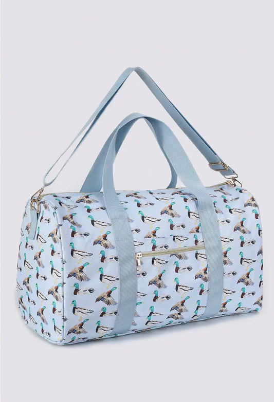 Duck Print Duffle Bag