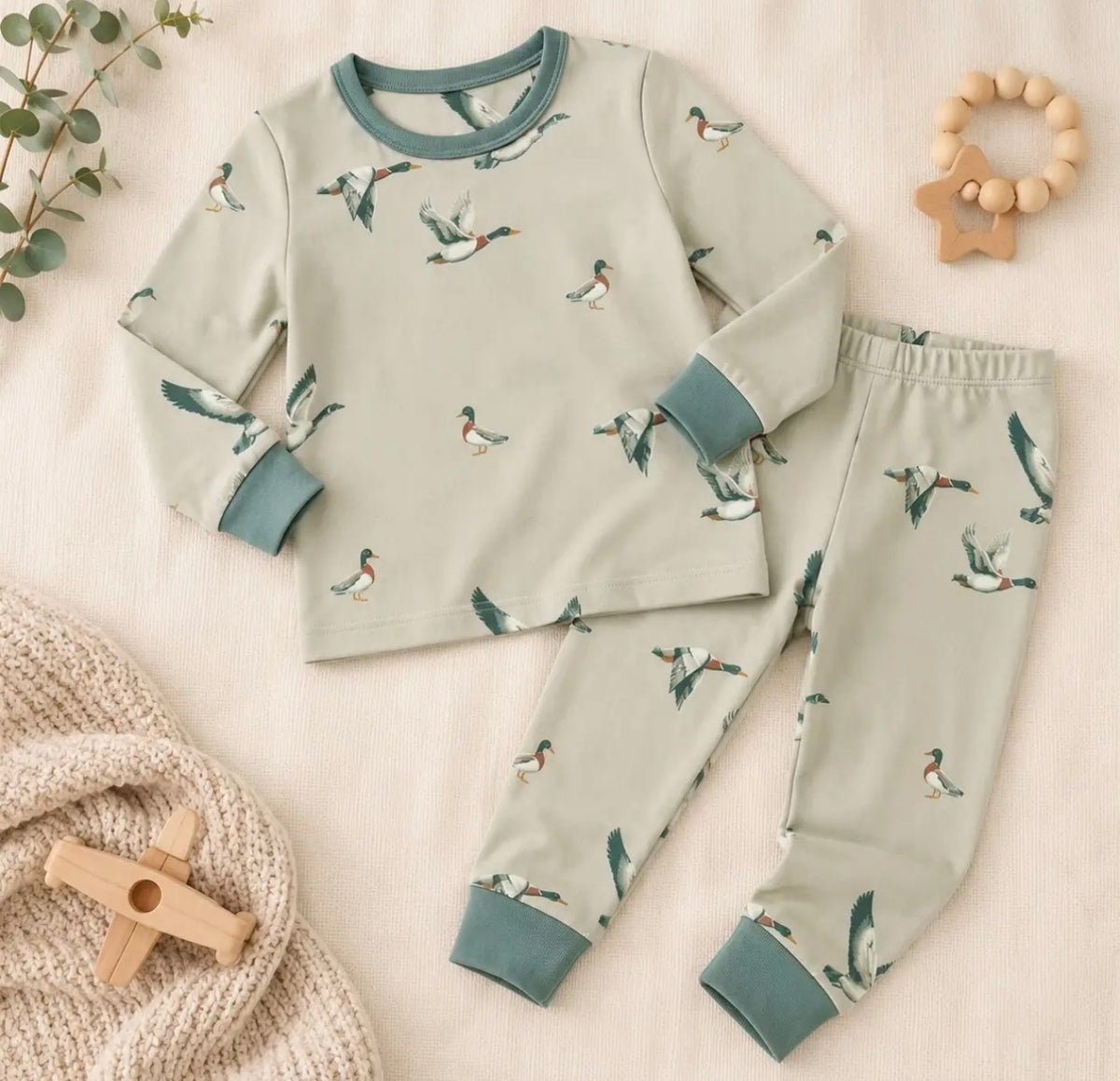 Duck Duck Goose Bamboo Pajama