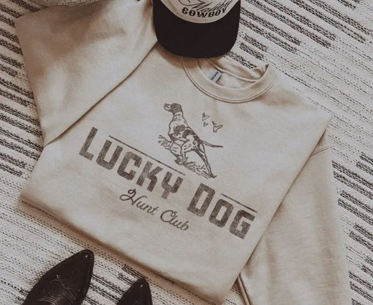 Lucky Dog Hunt Club Crewneck