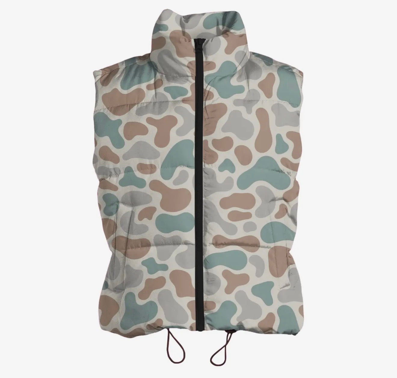 Camo Puffer Vest