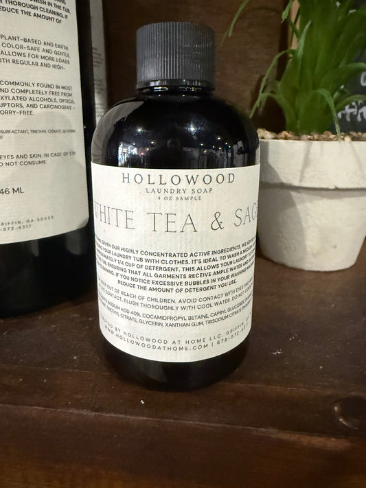 White Tea & Sage 4oz Detergent