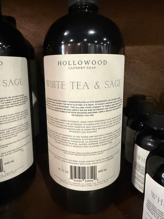 White Tea & Sage 32 oz Detergent
