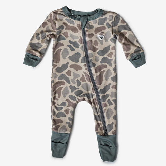 Baby Zip Up — Classic Deer Camo