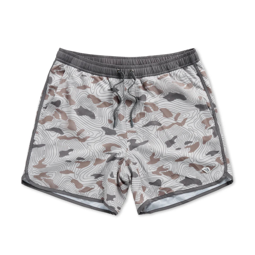 Topo Desert Camo Swim Trunks