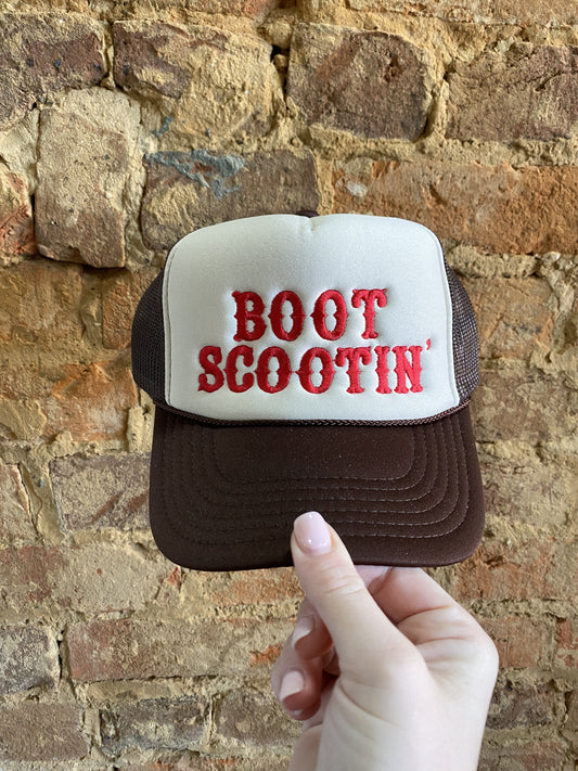 Boot Scootin Trucker Hat