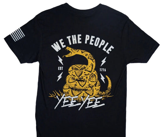 We The People Black T-shirt