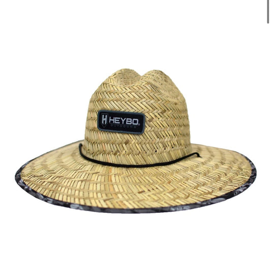 Black Lures Straw Hat